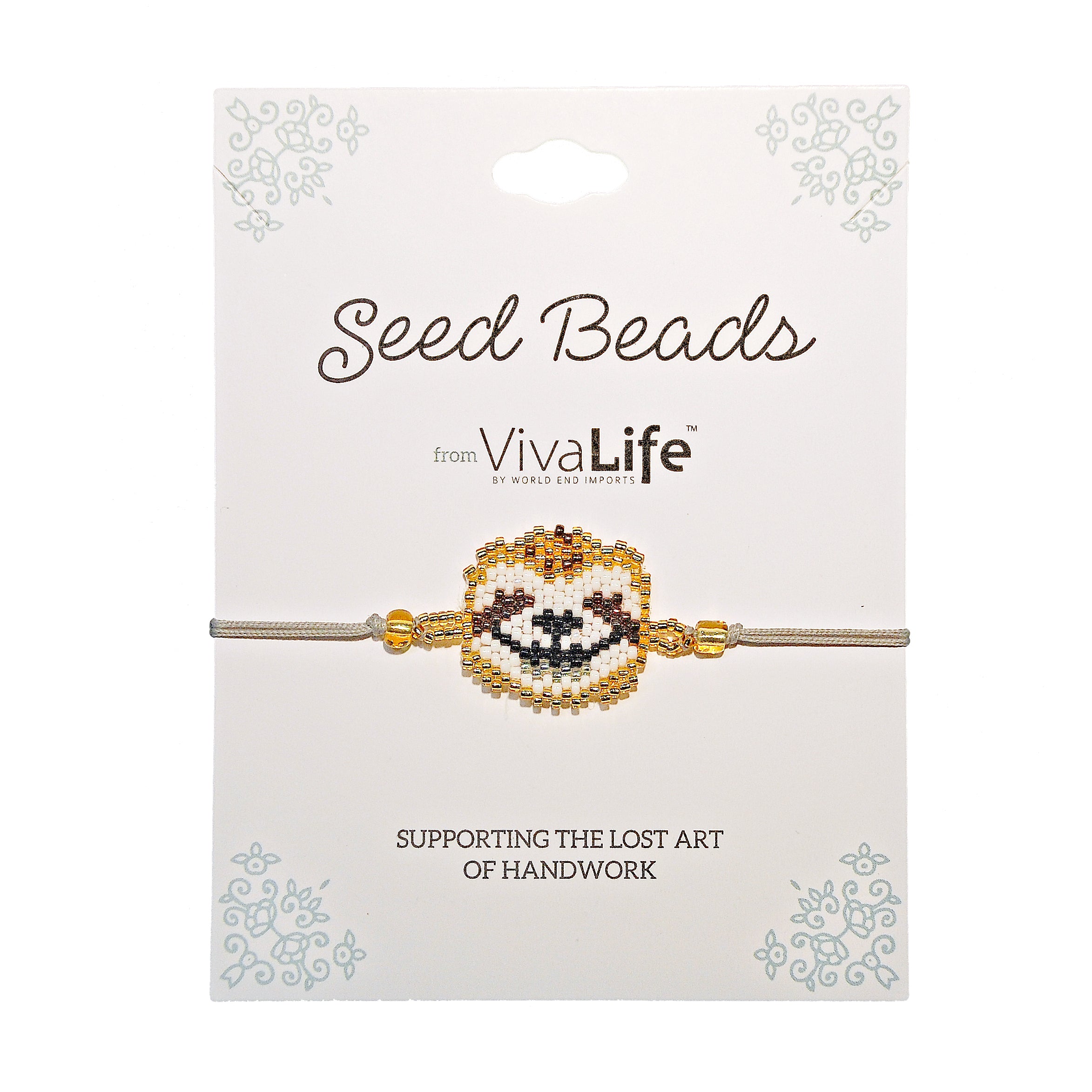 Sloth Beed Sead adjustable bracelet