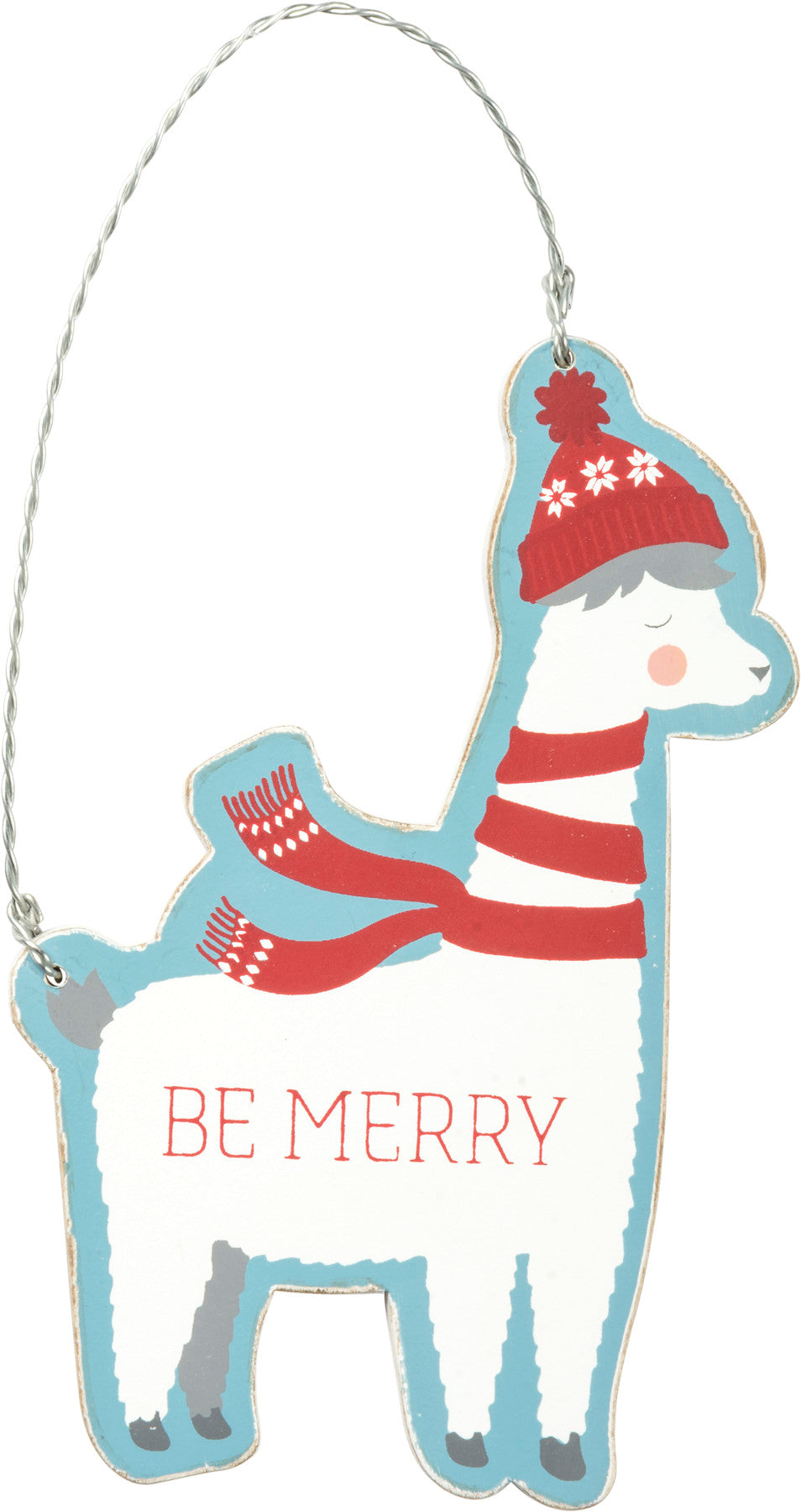 Alpaca Be Merry Ornament