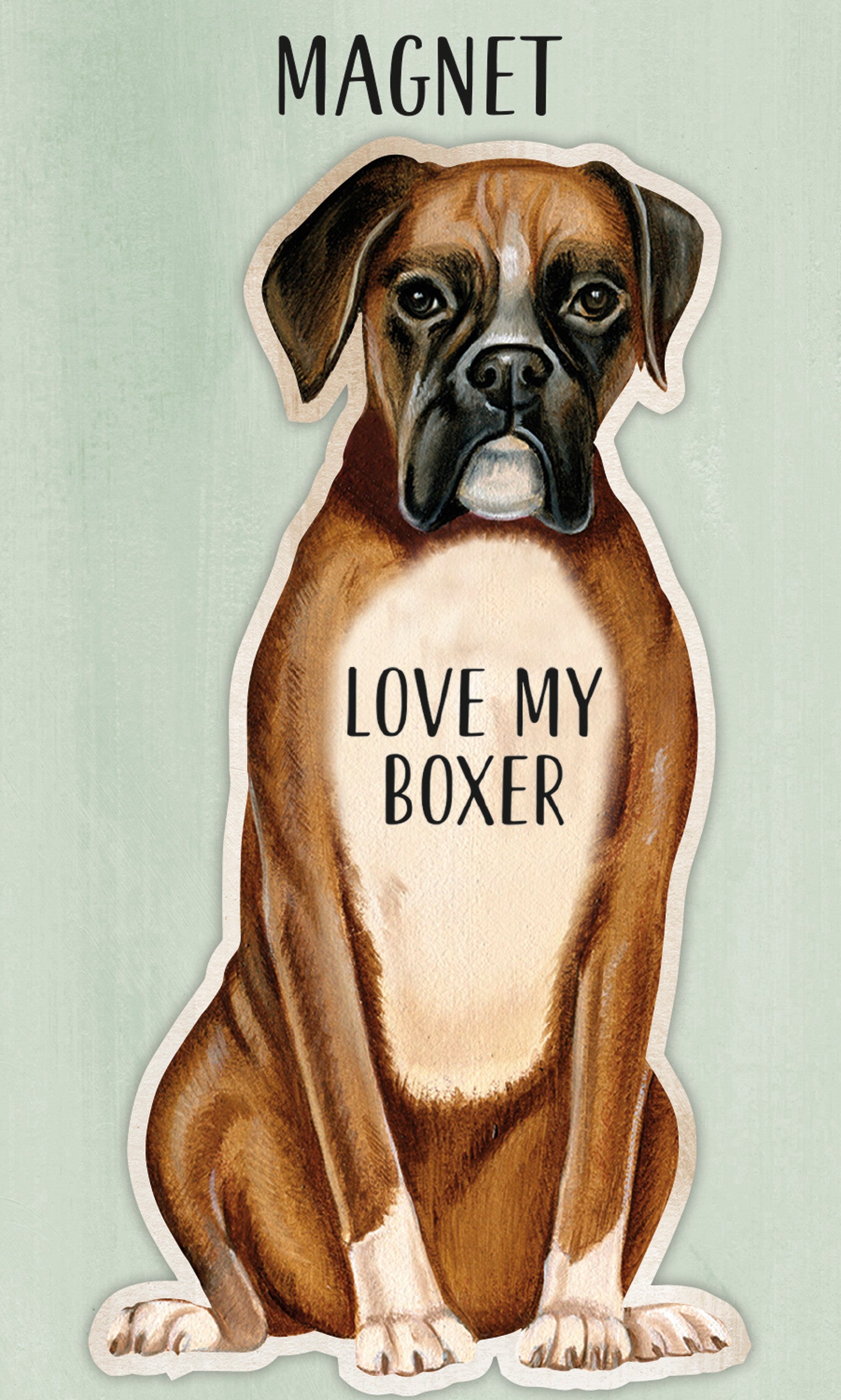 Boxer Memo Holder / Magnet