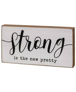 Strong is the New Pretty Block