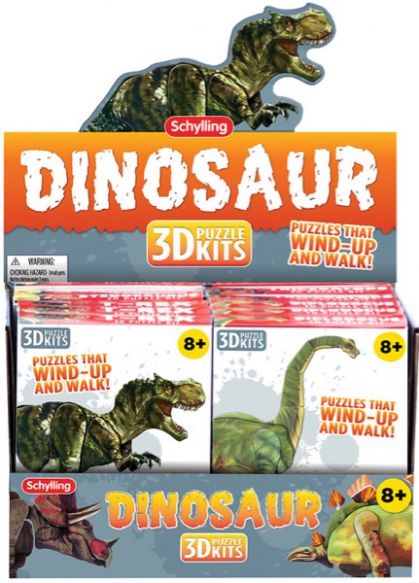 3D Dino Wind Up Puzzle