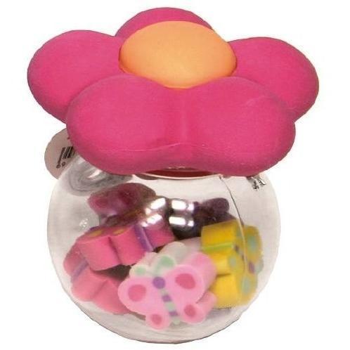 Flowerpot Butterfly Eraser