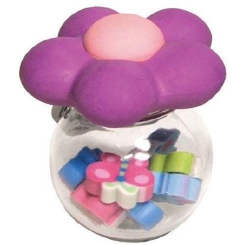 Flowerpot Butterfly Eraser