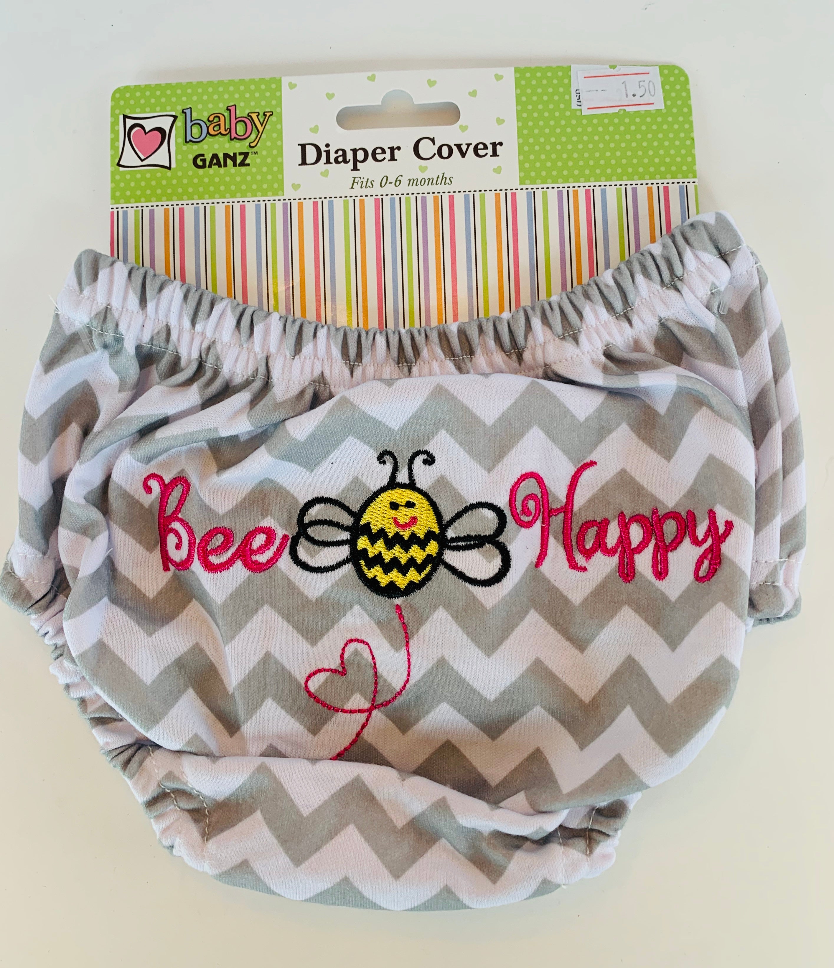 Bee Happy Diaper Cover
