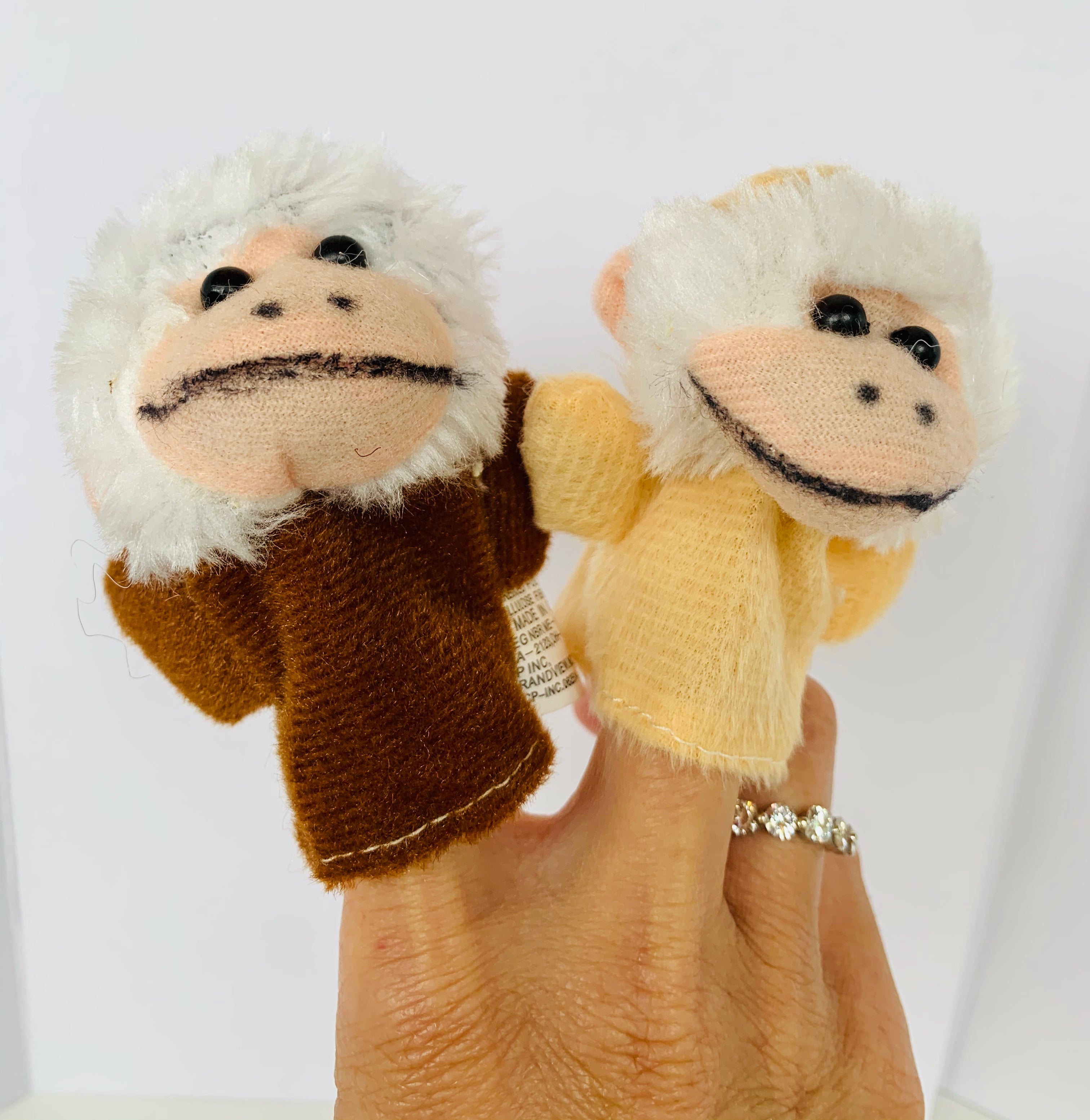 Monkey Finger Puppets