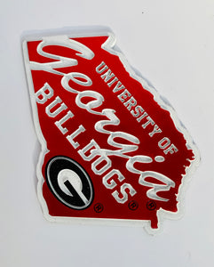 University of Georgia UGA Georgia (State) Magnet - Red