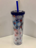 Load image into Gallery viewer, Paisley Skinny Cup with Freezable Ice
