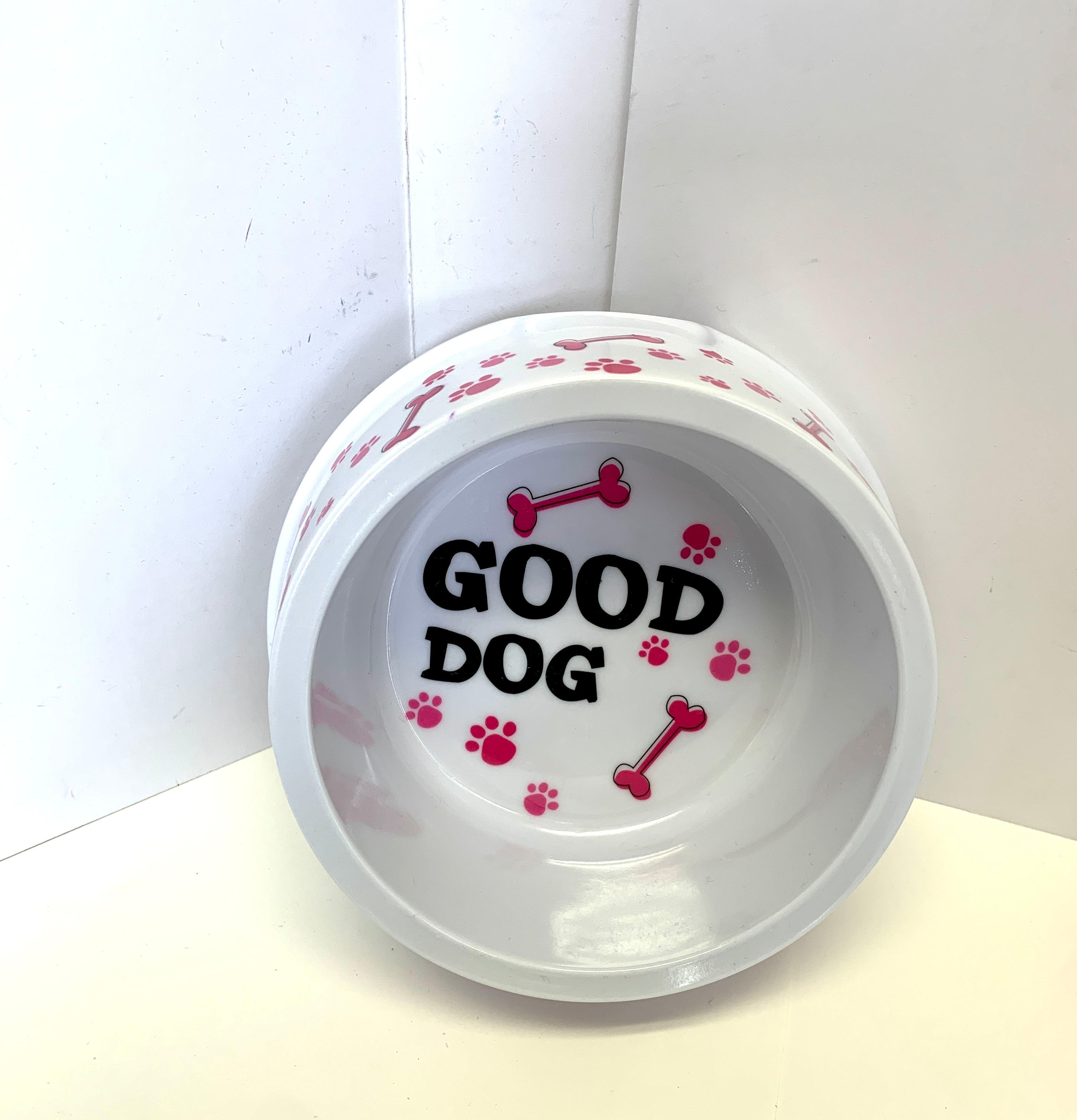 Paw Print Dog Bowl