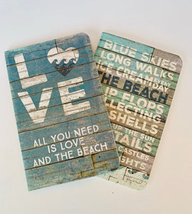 Beach Mini Notebooks - 2 pack