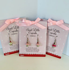 Cupcake Earrings