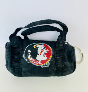 Florida State (FSU) Mini Duffle Bag Keychain