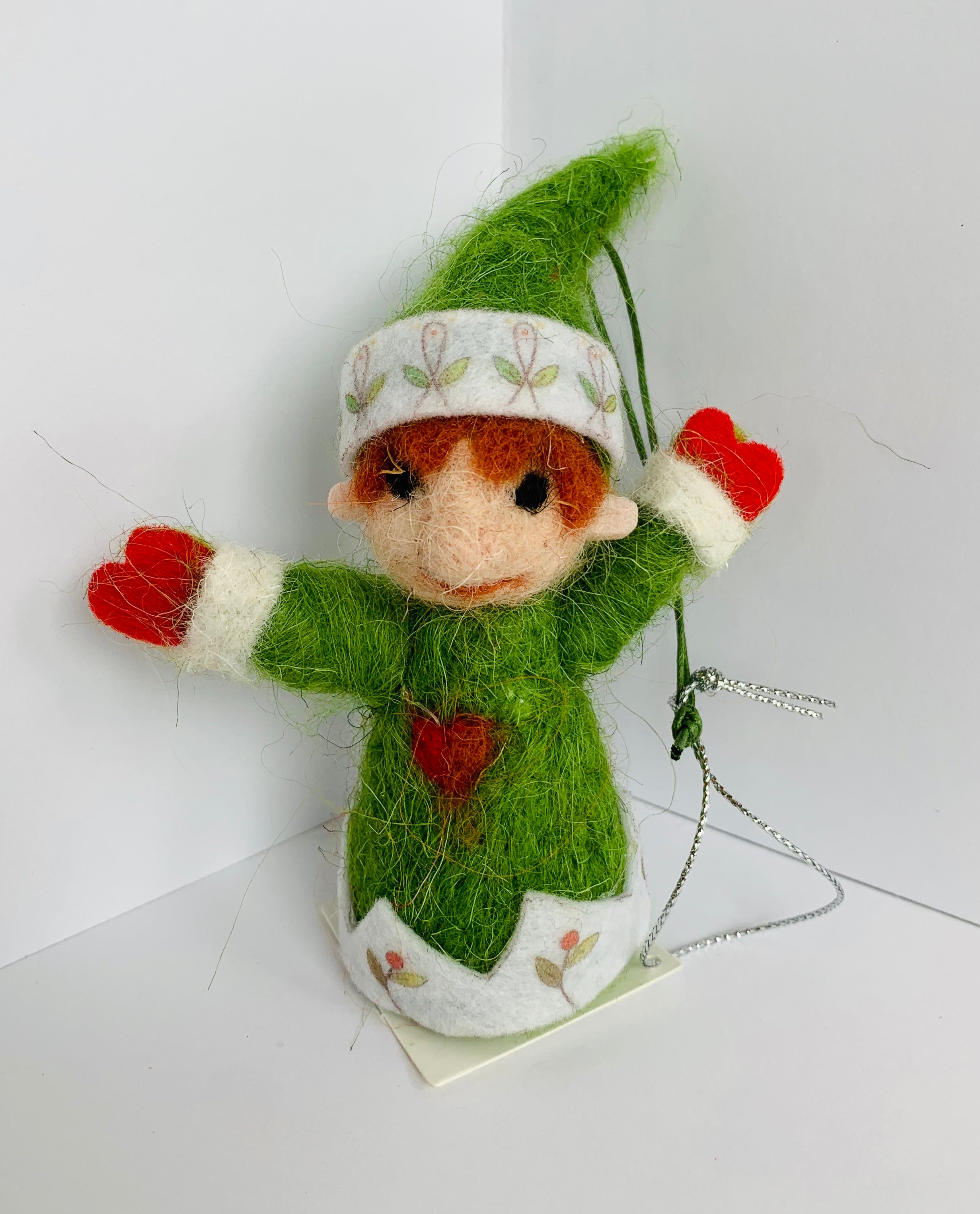 Wool Elf Ornament