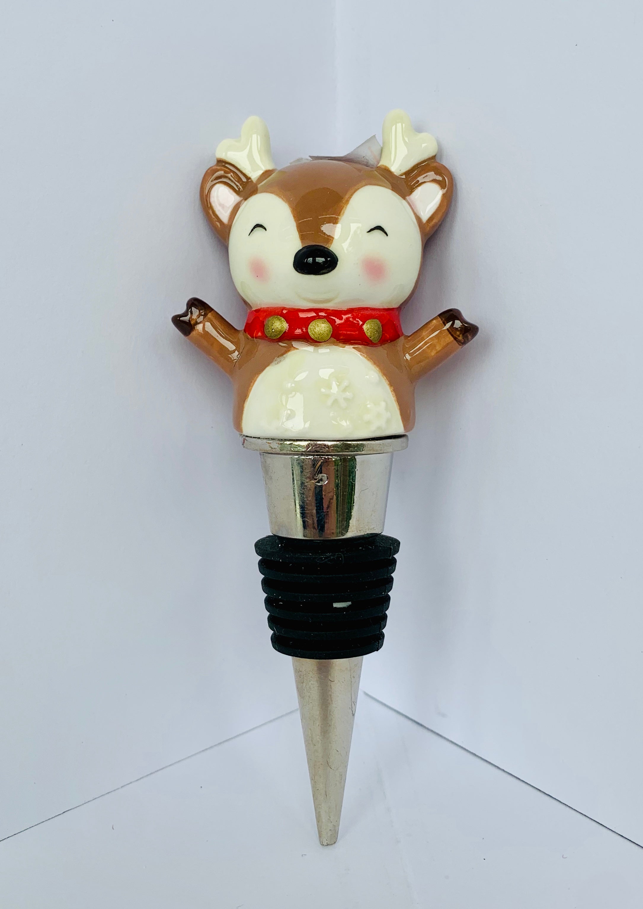 Reindeer Bottle Stopper