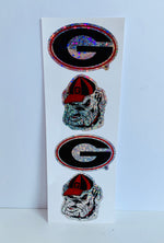 Load image into Gallery viewer, University of Georgia Prism Stickers - UGA
