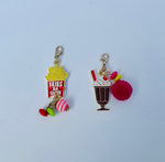 Load image into Gallery viewer, Backpack Zipper Pulls - Fries &amp; Sundae
