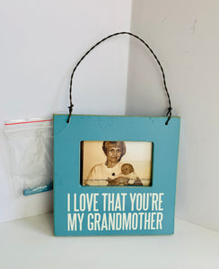 Grandmother Mini Picture Frame Hanger