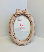 Load image into Gallery viewer, Vintage Resin Frame - Pink with Bow
