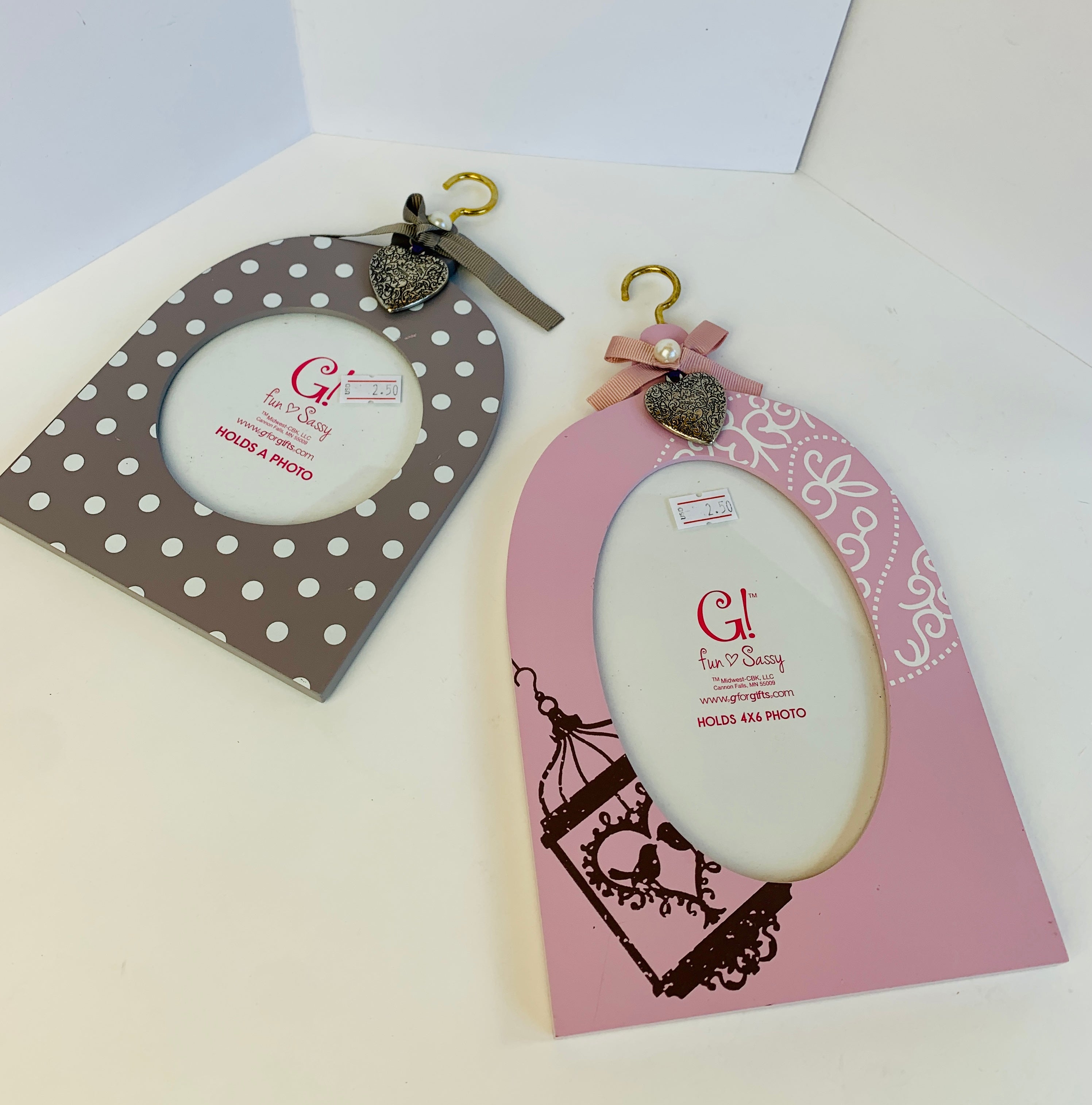 Hanger Frames - Birdcage & Polka Dot