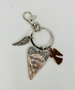 Mommy's Little Angel Keychain