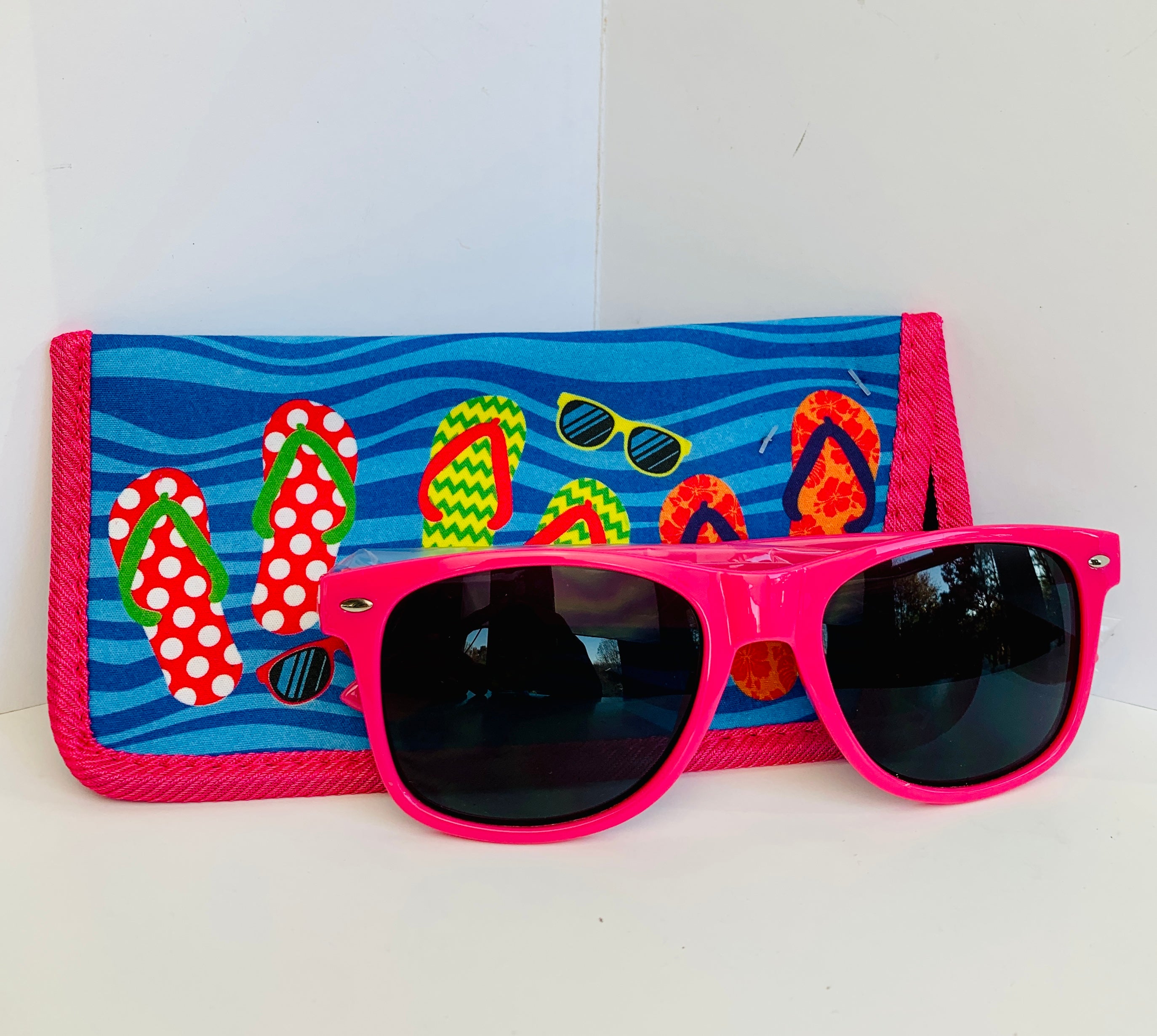 Sunglasses & Flip Flop Case