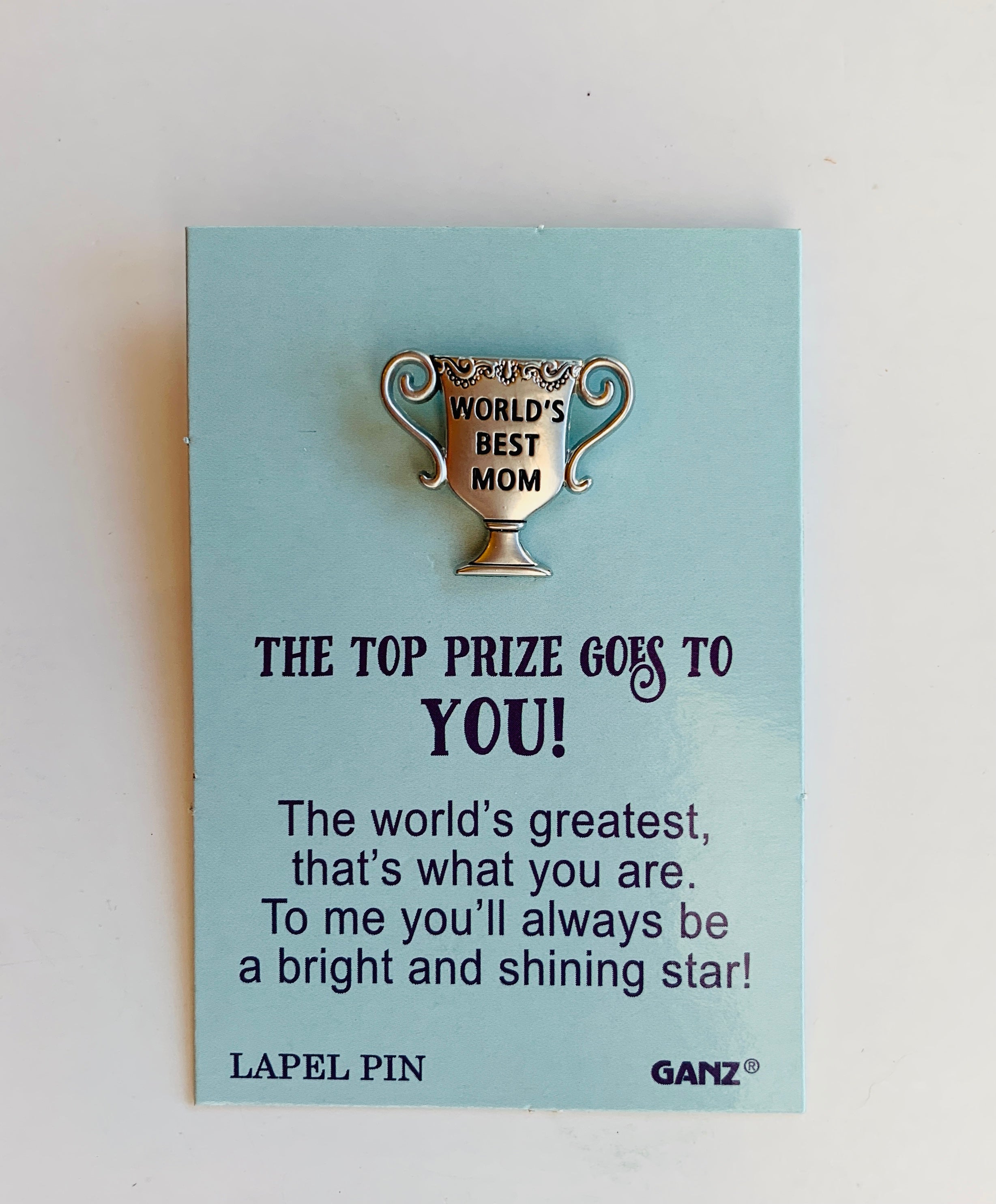 Lapel Pin - World's Best Mom