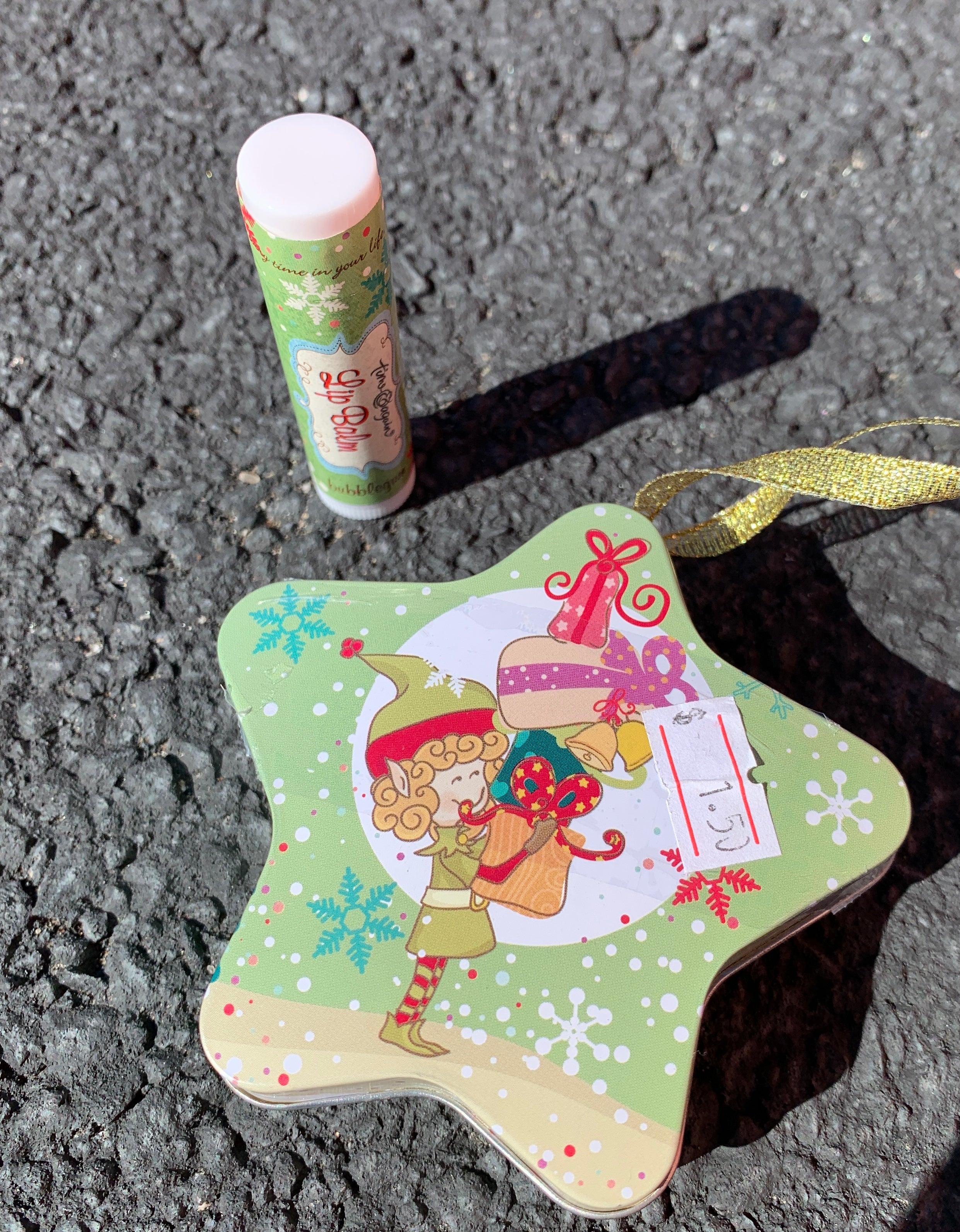 Tin Ornament & Lip Balm