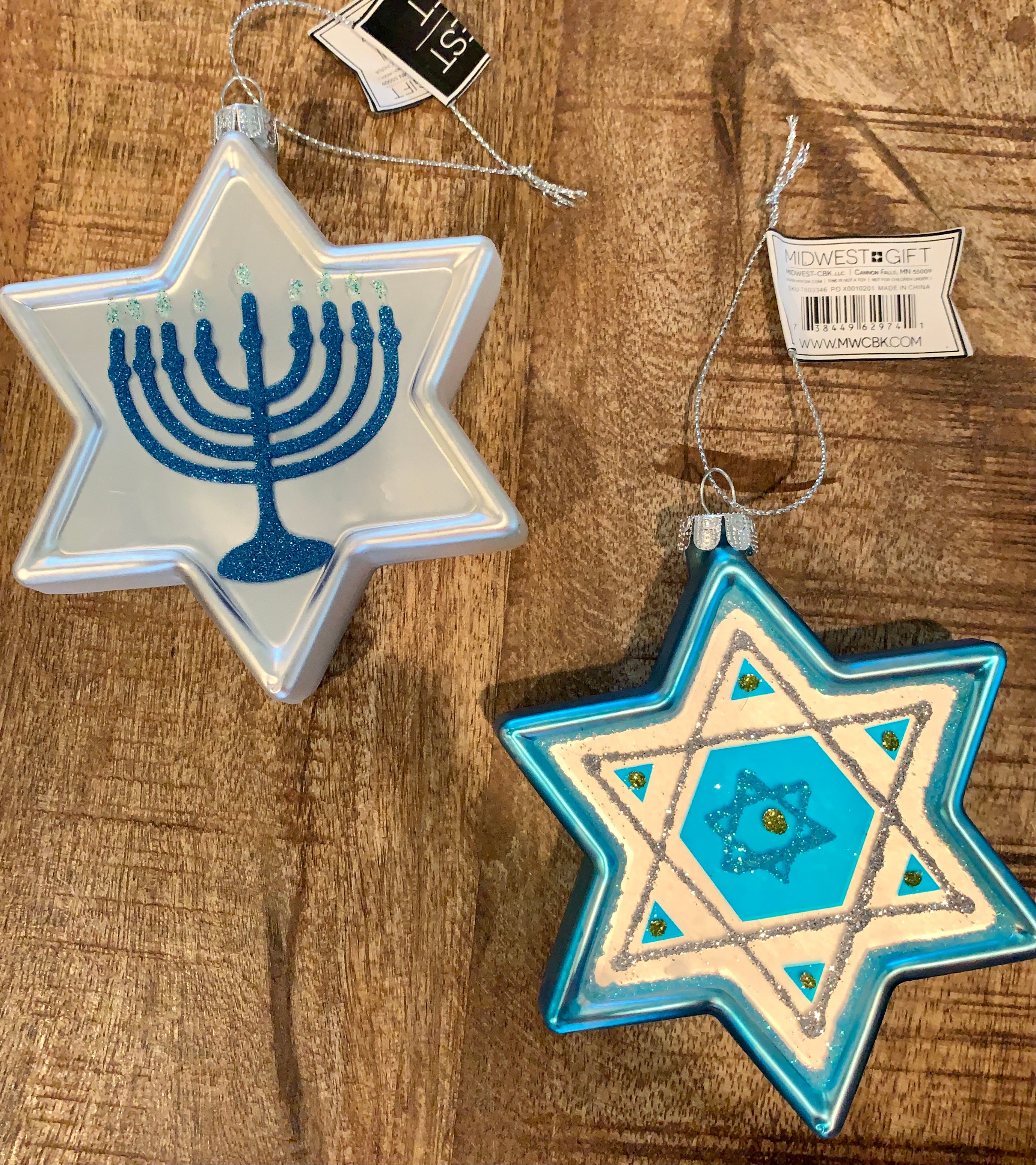 Star of David Ornament Hanukkah – Whimsy Daisy Holiday Shop