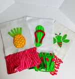 Load image into Gallery viewer, MSC Guest Towel - Flip Flop, Pineapple or Bee
