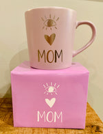 Load image into Gallery viewer, Eye Heart Mom Matte Mug
