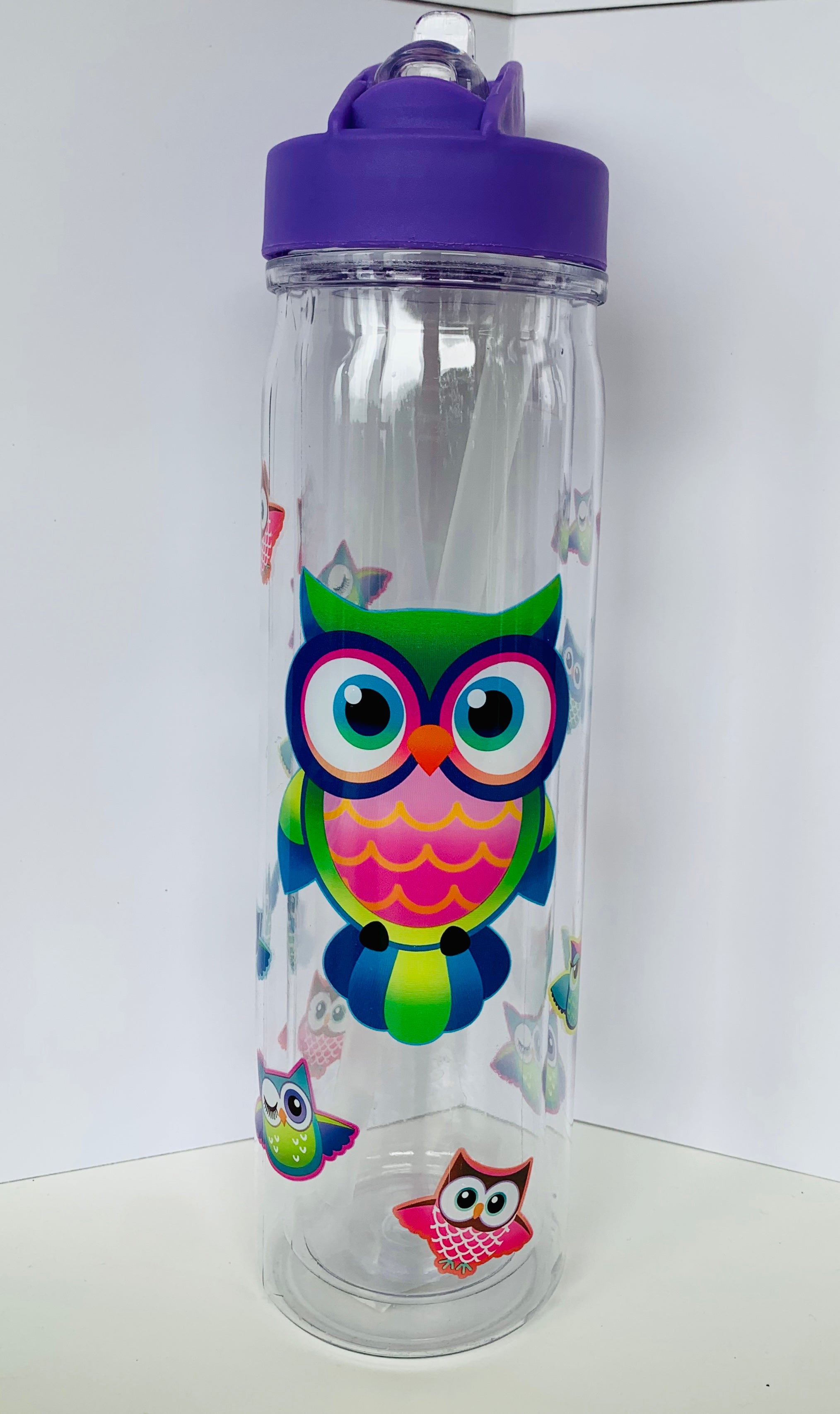 Owl Flip Top Bottle