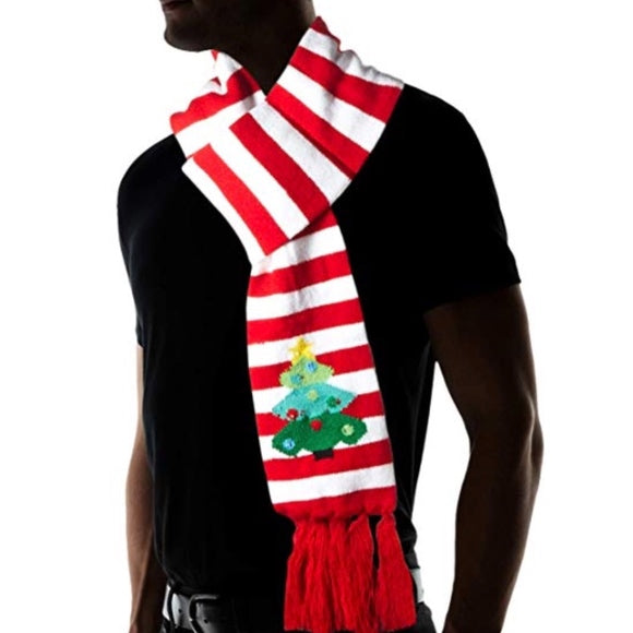 Christmas Tree Light Up Scarf