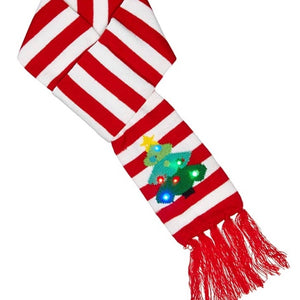 Christmas Tree Light Up Scarf