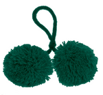 Load image into Gallery viewer, Pom Pom Hair Pairs - Green
