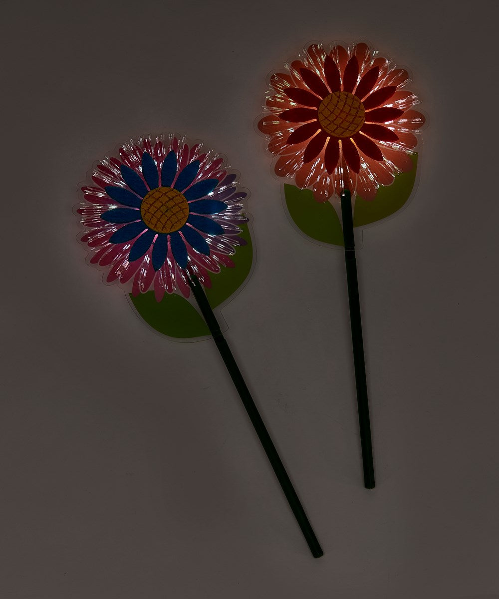 Fiber Optic Light Up Flower